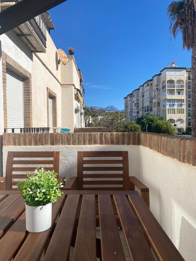 Apartamento Duplex Ático, primera línea de playa Torrox Exterior foto